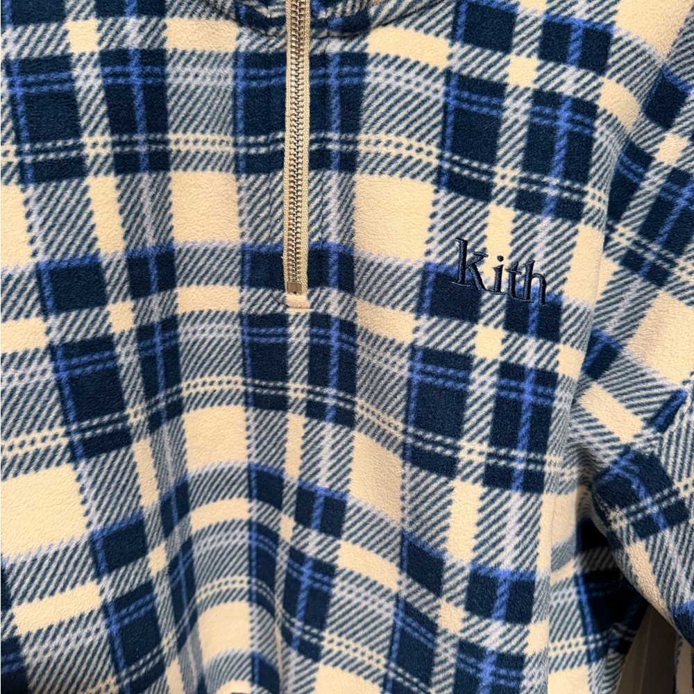 KITH Plaid Rae Half Zip - Picture 3 of 6